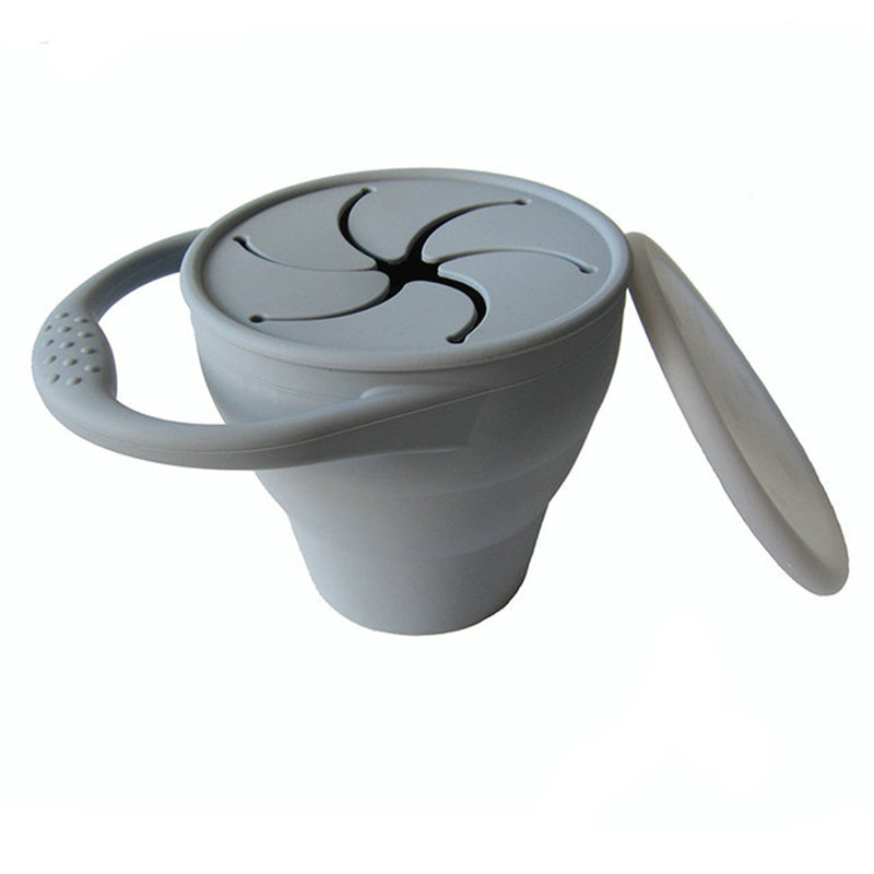 Food Snacks For 1 Year Old - Baby Snack Cup Collapsible Silicone Snack