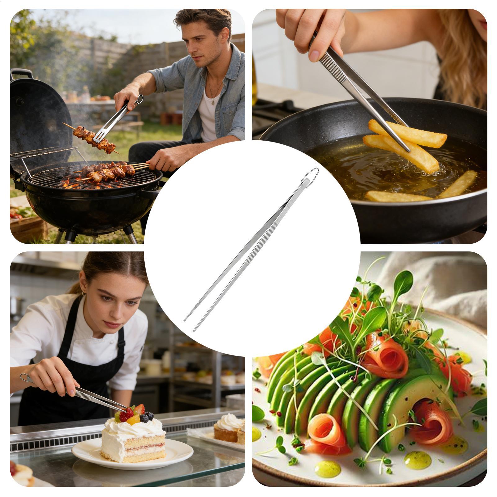 Cooking Tongs Tweezers Food To - огляд і ціна Food Snacks Restaurant