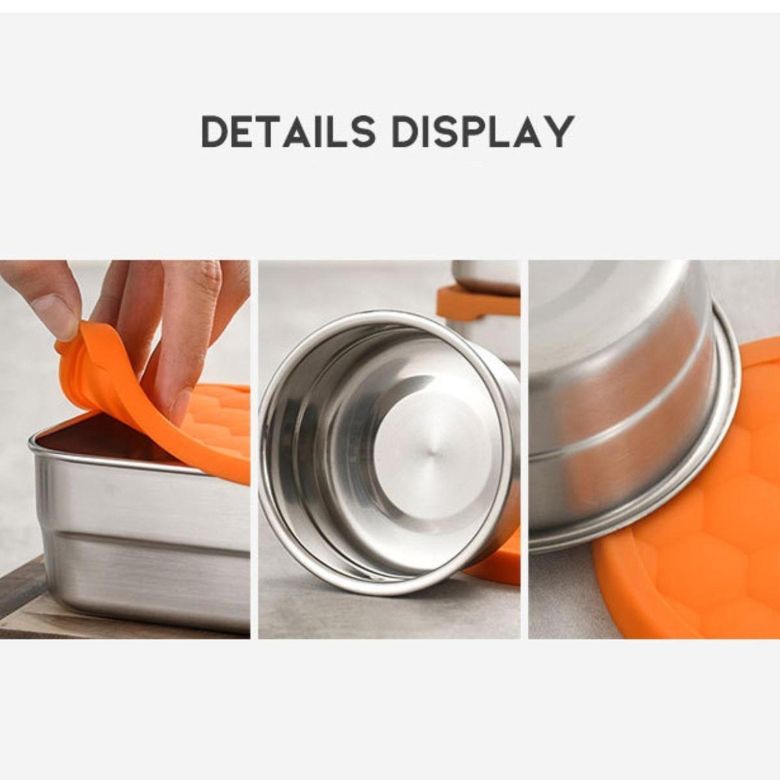 Stainless Steel Food Container - огляд і ціна Food Snacks For Camping