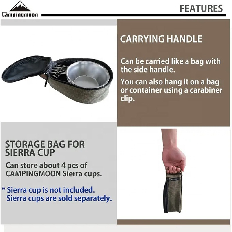CAMPINGMOON S220-B Canvas Mini - огляд і ціна Food Snacks Delivery