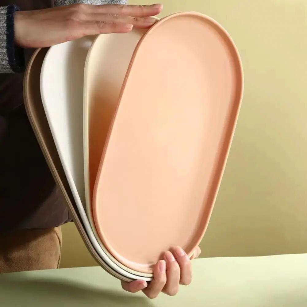 Stackable Fruit Plate Oval Sha - огляд і ціна Food Snacks For Camping