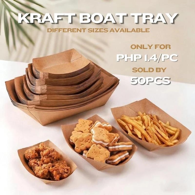 Disposable Kraft Paper Hotdog  - огляд і ціна Food Snacks Restaurant