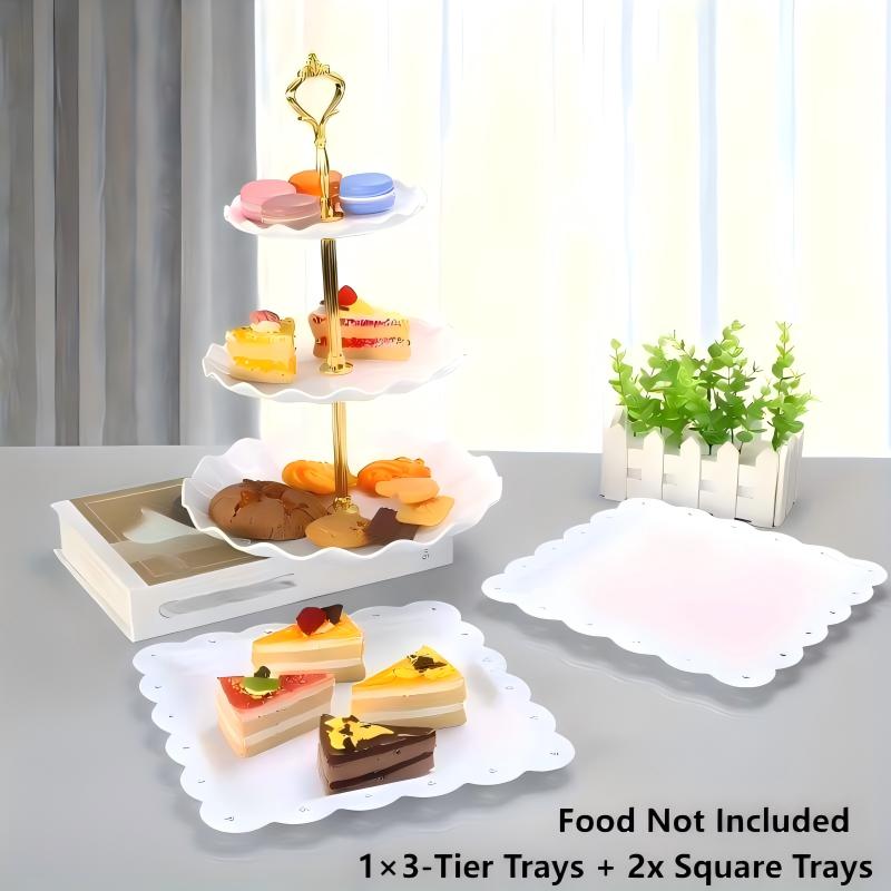 1/3/4/5PCS Decorative Food Tra - огляд і ціна Food Snacks For 1 Year Old