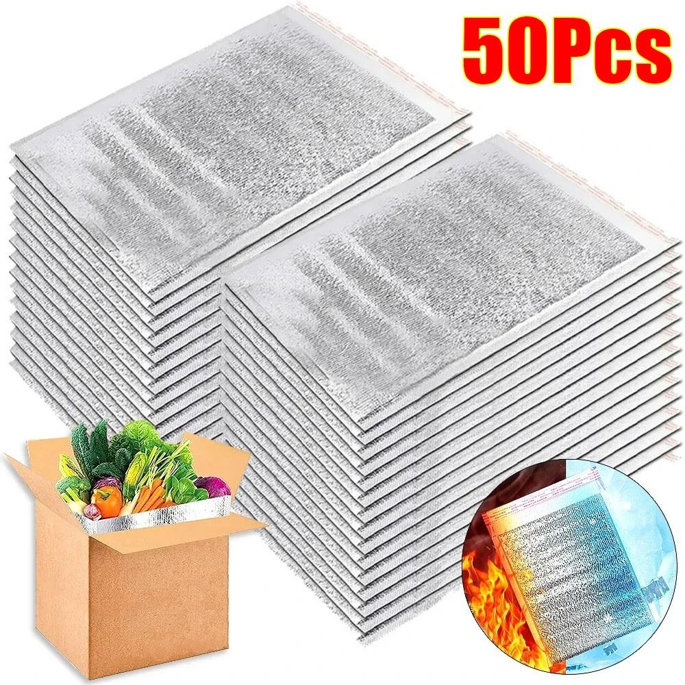 Aluminum Foil Cooler Bag Insul - огляд і ціна Food Snacks Delivery