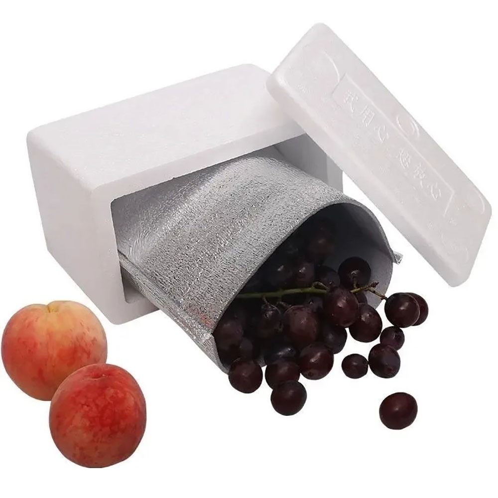 Aluminum Foil Cooler Bag Insul - огляд і ціна Food Snacks Delivery
