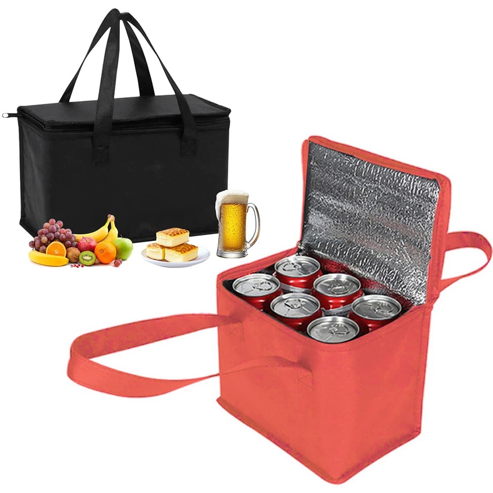 Portable Lunch Cooler Bag Fold - огляд і ціна Food Snacks Delivery
