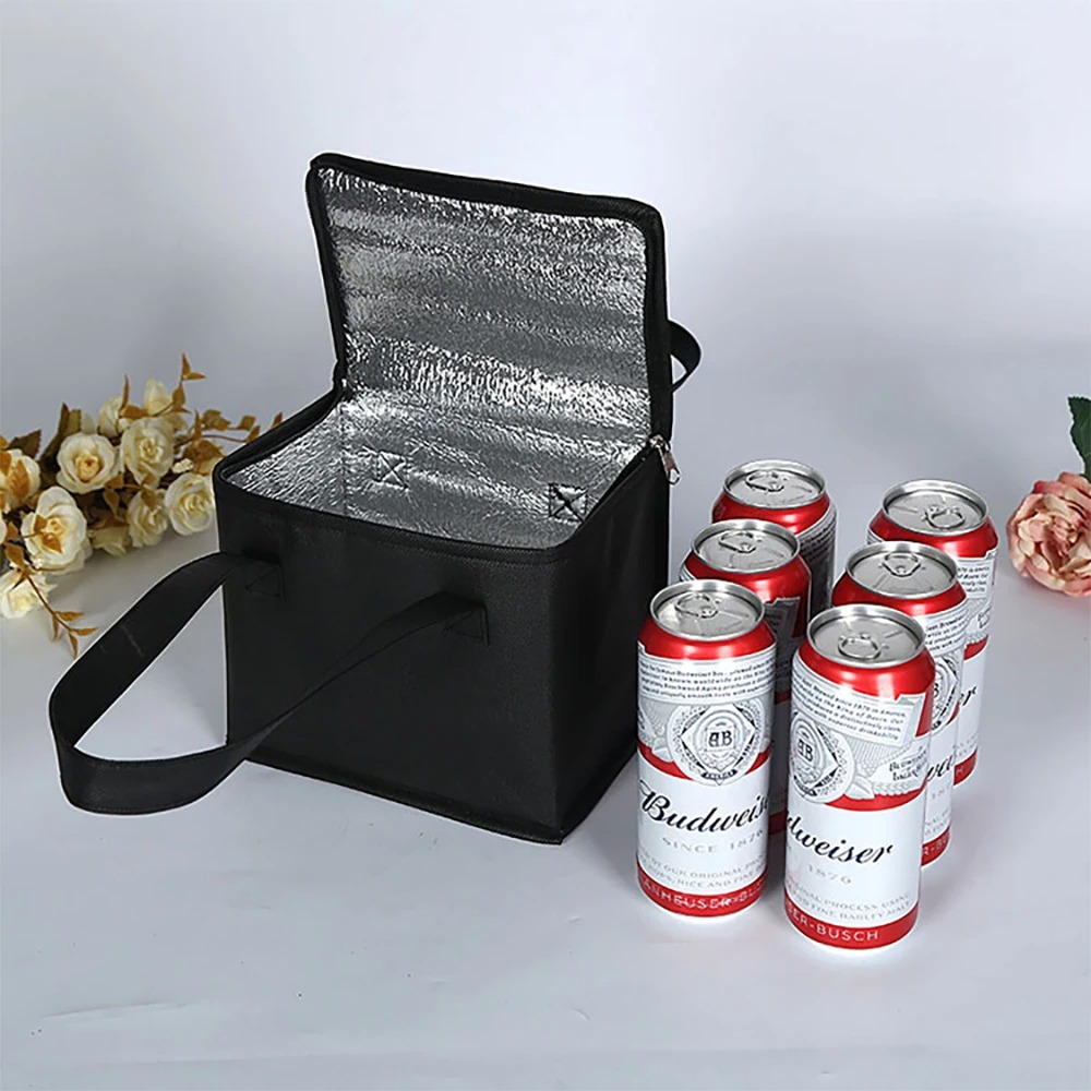 Portable Lunch Cooler Bag Fold - огляд і ціна Food Snacks Delivery