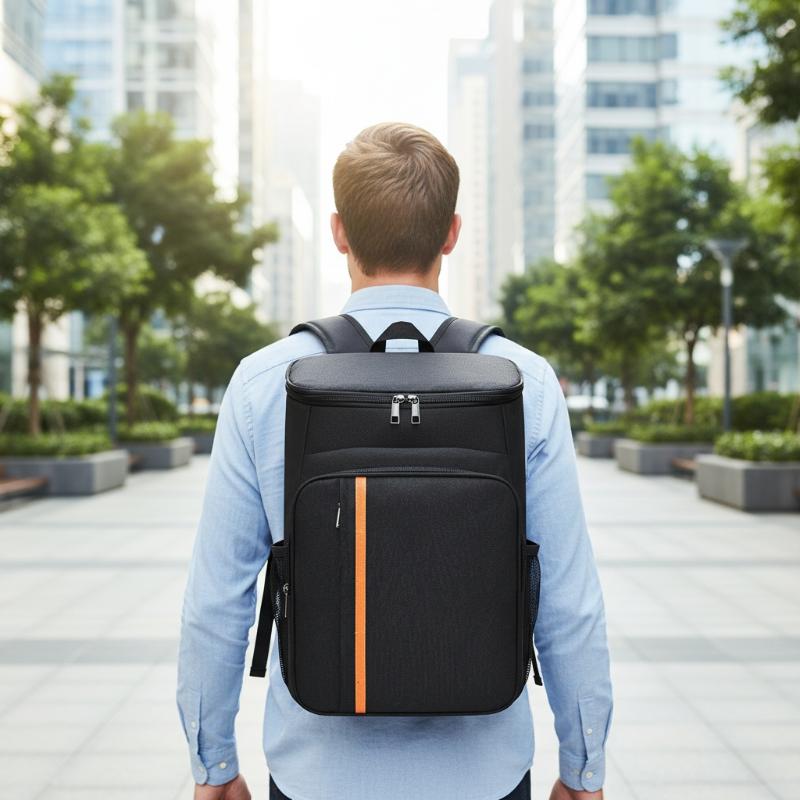 Insulated Cooler Backpack Larg - огляд і ціна Food Snacks Delivery