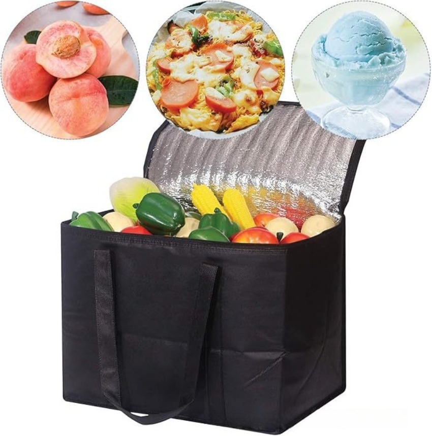 Portable Lunch Cooler Bag Fold - огляд і ціна Food Snacks Delivery