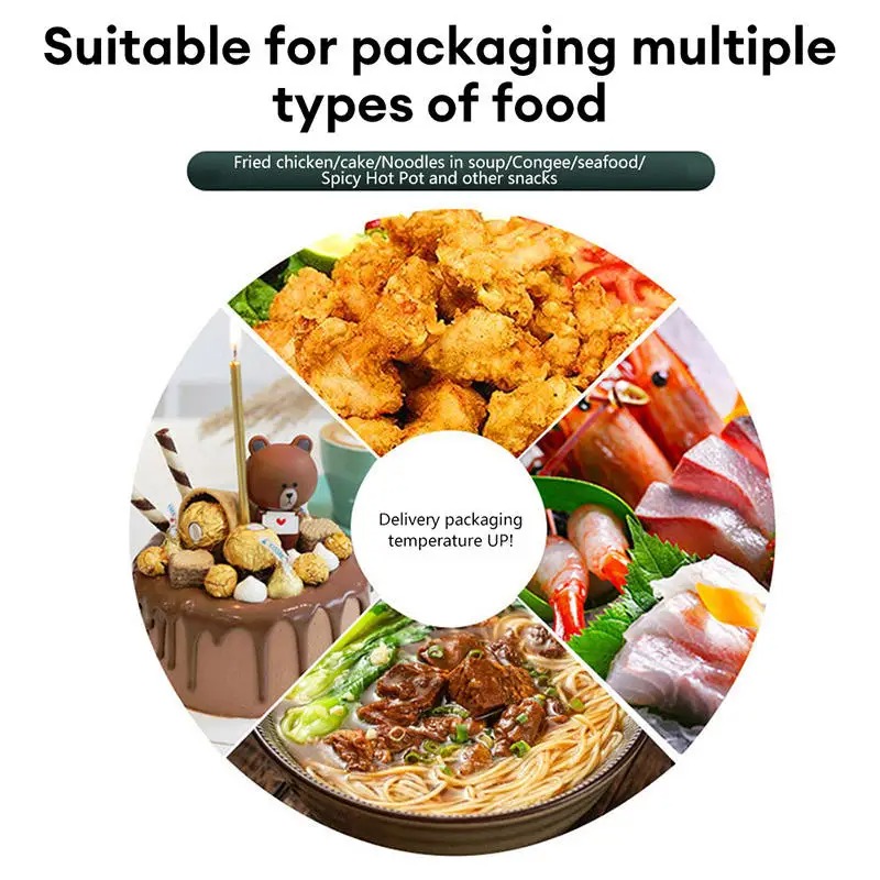 Portable Large Food Delivery I - огляд і ціна Food Snacks Delivery